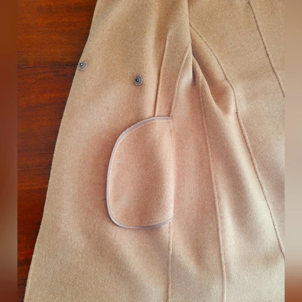 Banana Republic Belted Short Wool Coat with Pockets, M - Picture 8 of 16